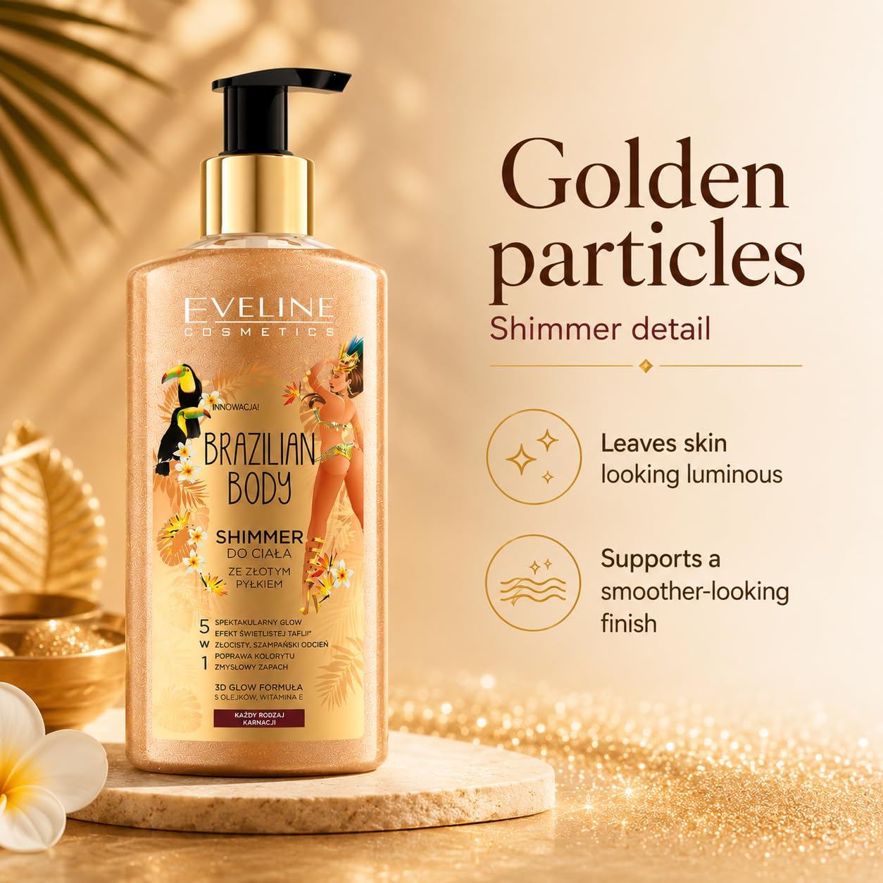 Eveline Cosmetics Brazilian Body Shimmer olejek do ciała