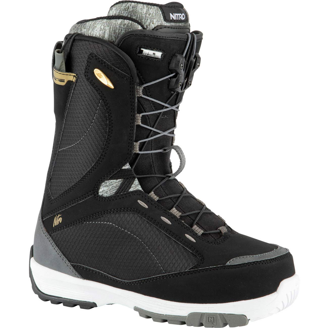 Nitro Snowboards Damen Monarch TLS '21 All Mountain Freestyle Schnellschnürsystem Boot Snowboardboot
