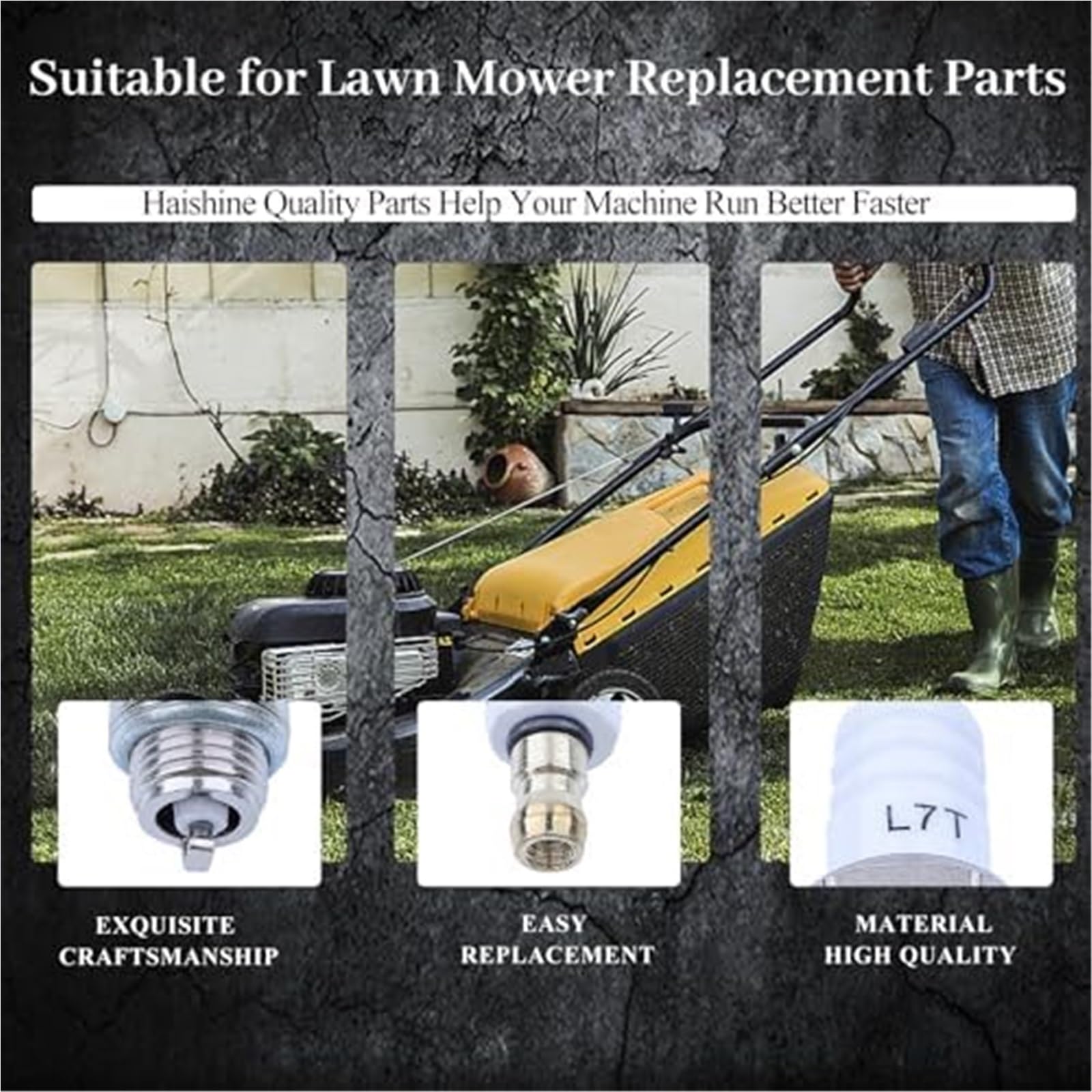 Pompka paliwa i filtra powietrza, świeca zapłonowa, do STIHL, FS38 FS45 FS46 FS55 FS55R FS55RC KM55 KM55R FC55 HL45 Trymery i przecinarki Świeca zapłonowa kosiarki