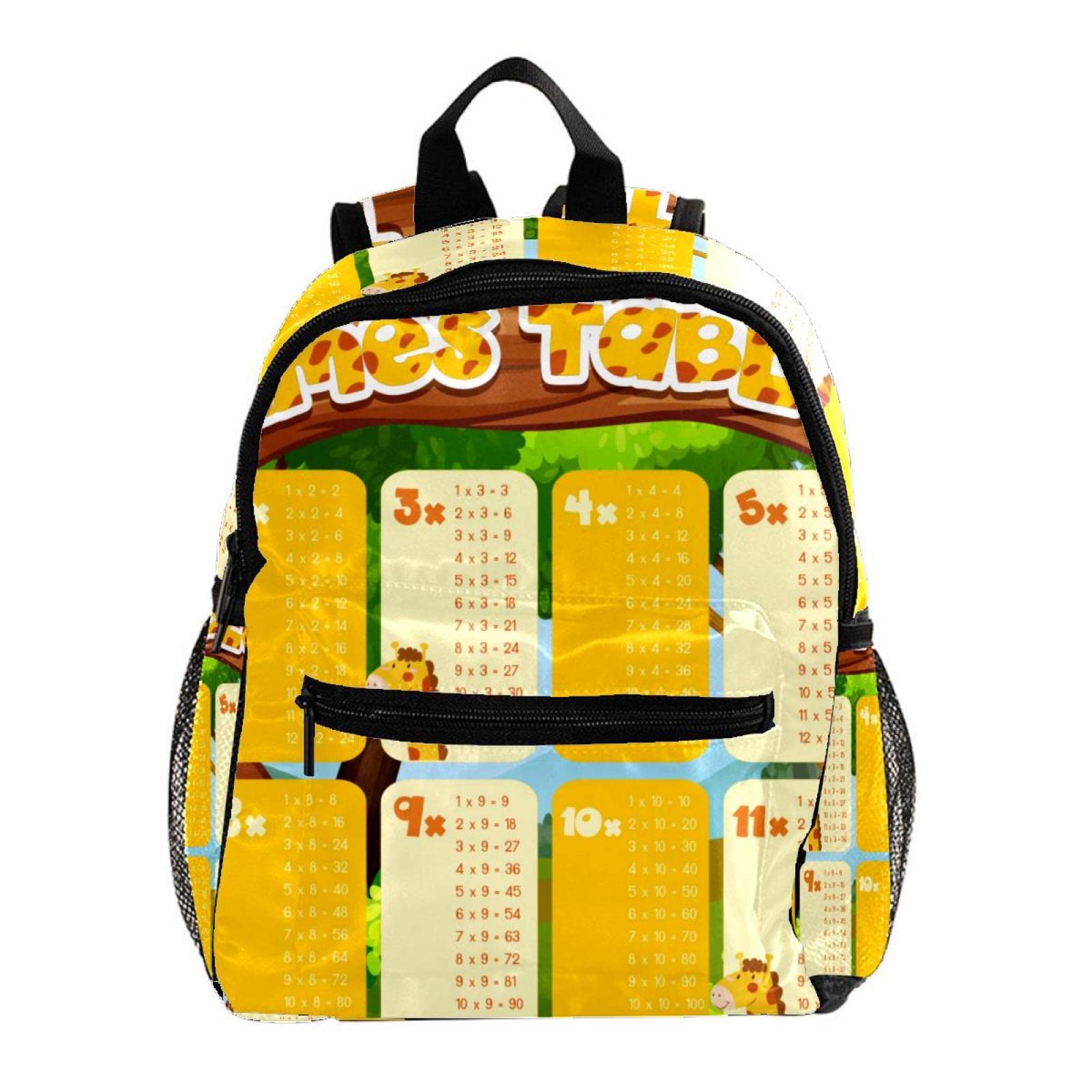 Sac à dos pour garçons et filles avec table de multiplication 30,5 cm multicolore 8 - 6