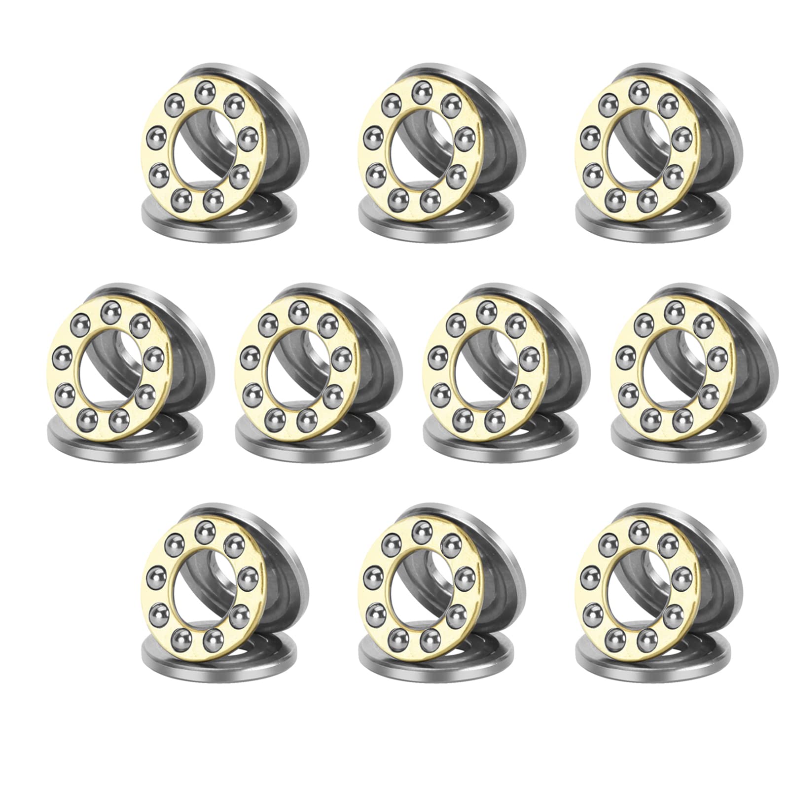 Miniature Thrust Ball Bearings - 10pcs -15