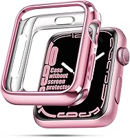 Vista 30 de top4cus Funda de 40mm Suave y Ligera Antiarañazos Protectora Completa 40mm iWatch Resistente al Agua con Brillo para Ejercicios Parachoques