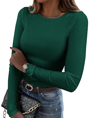 Zeagoo T-Shirt Slim Fit - Dark Green - X-Large