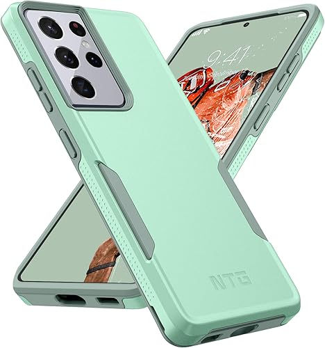 NTG Funda diseñada para Samsung S21 Ultra de 1 generación (no para S21 6.2 y S21 Plus), resistente y resistente, ligera, delgada, a prueba de