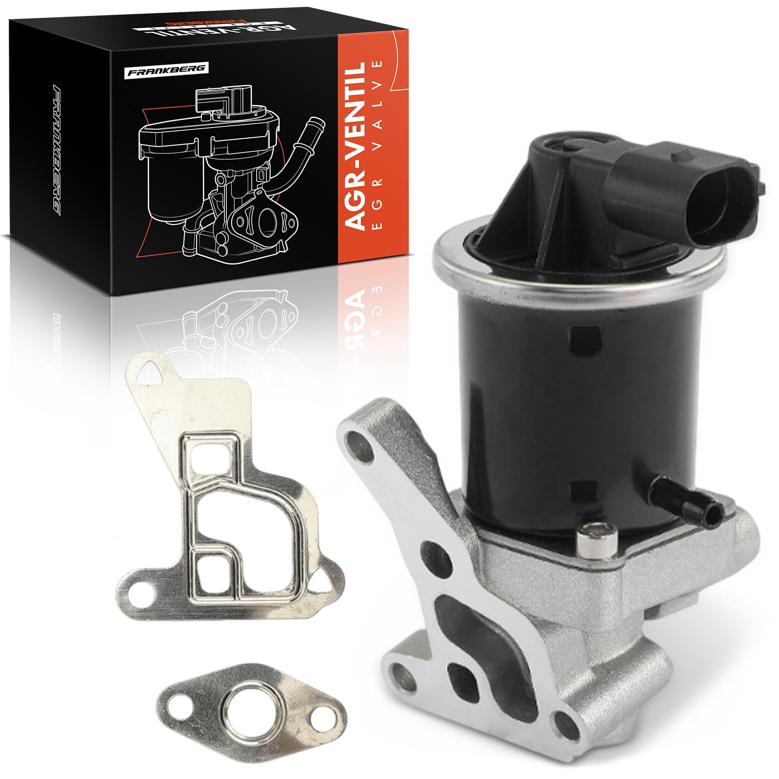 Frankberg Valvola EGR Compatibile con L.u.p.o 6E1 6X1 1.0 Arosa 6H1 1.0 Polo Variantee 6V5 1.4 Arosa 6H1 1.4 Polo 6N2 1.0 Replace# 424440670,030131550