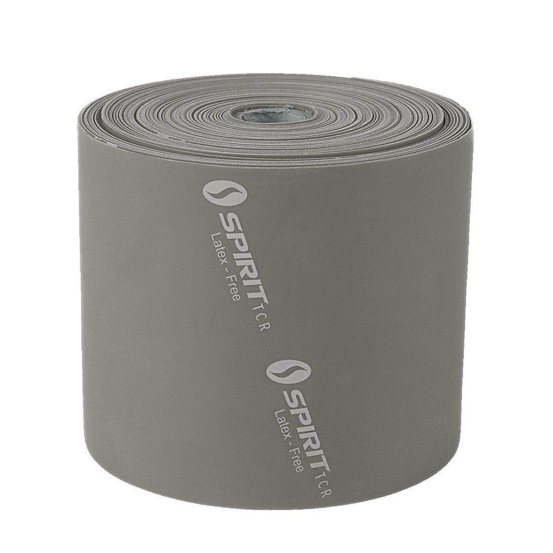 Spirit - Fascia elastica per fitness, 22,5 kg, senza lattice, rotolo da 22,8 m