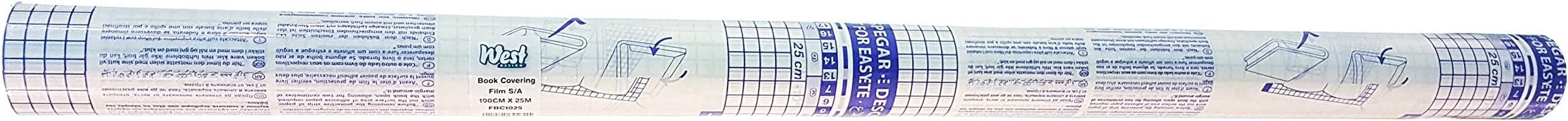 Tenza Technologies Cover Clear Covering Film Gloss Finish 1000x25m Ref EG10025G