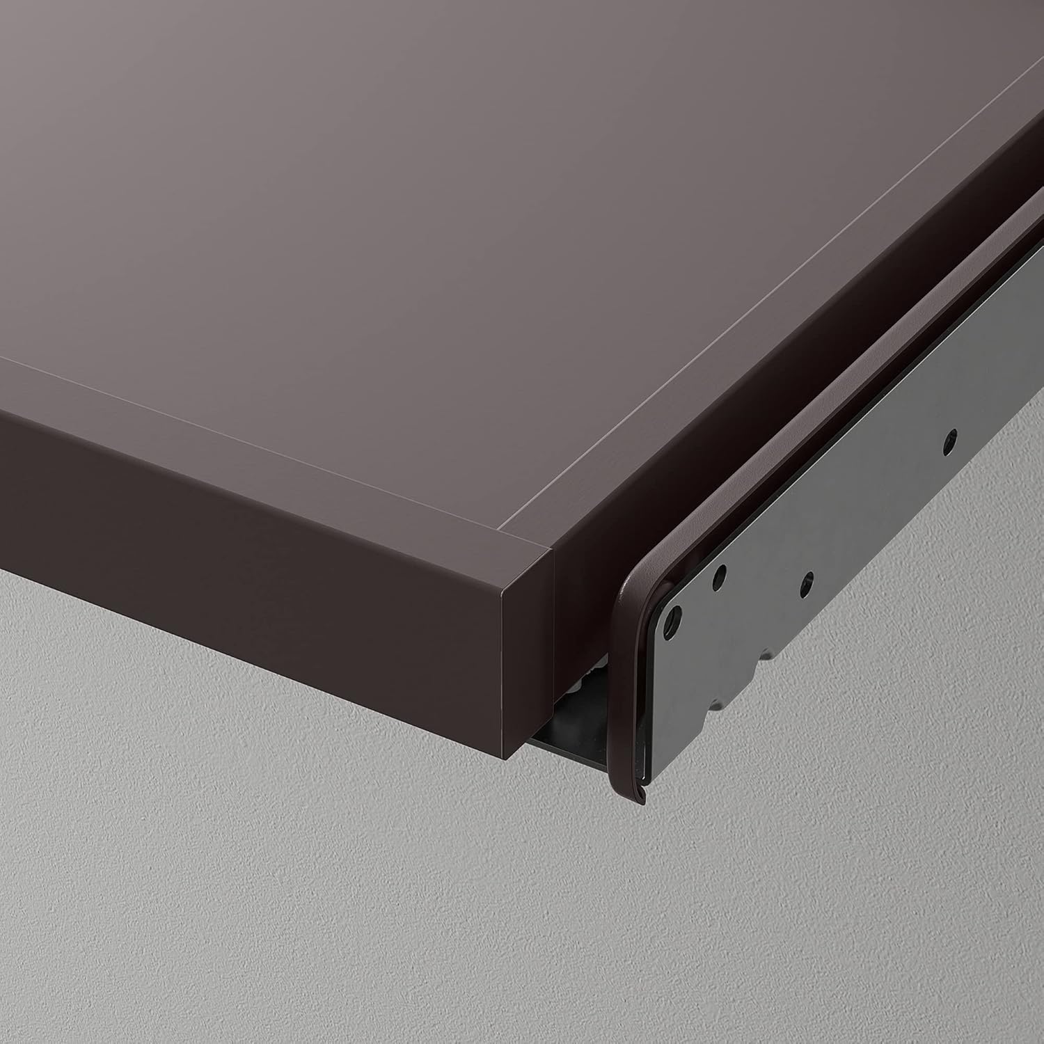 Diagram showing internal dimensions of IKEA KOMPLEMENT drawer tray