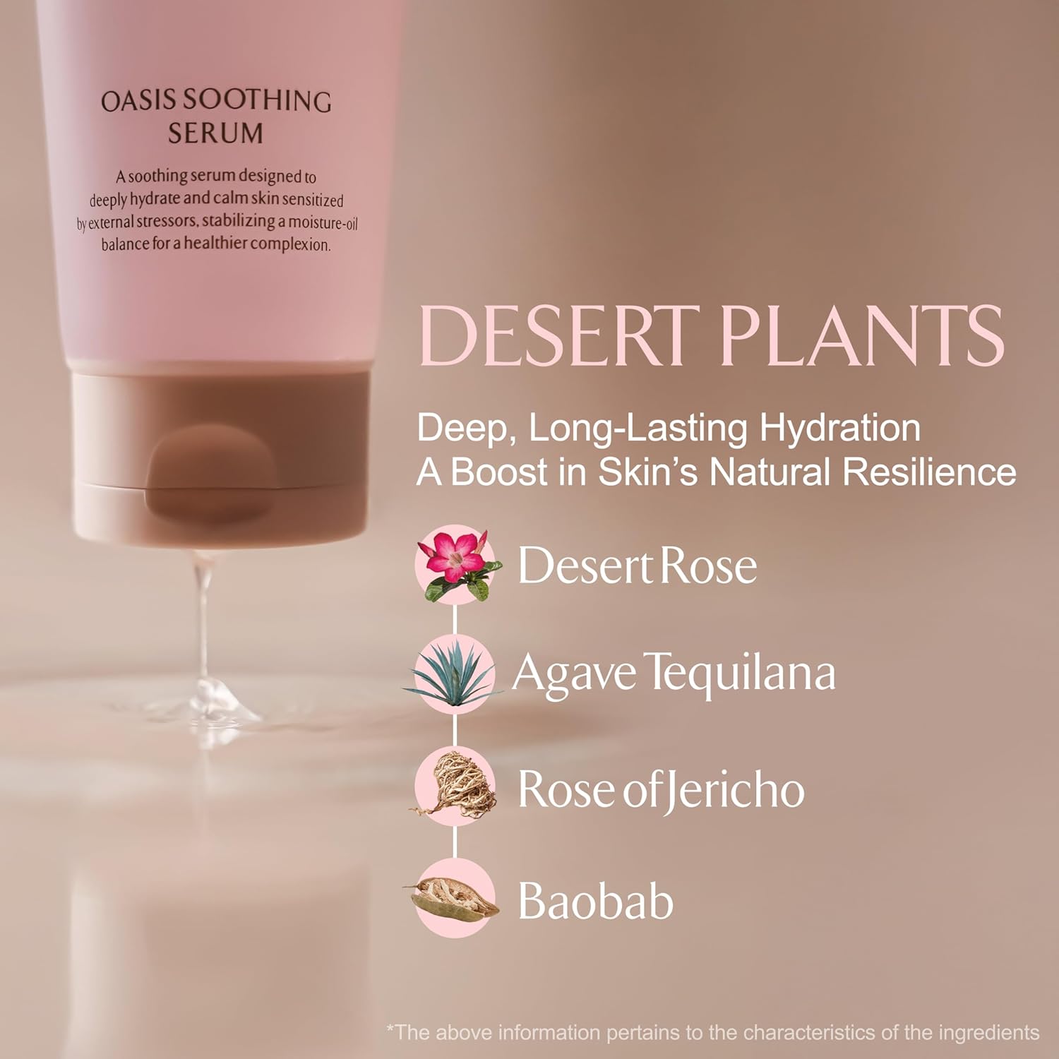 LA MUSE Oasis Soothing Serum(Tube / 6.76 fl oz) | Gel Moisturizer for Face, Instant Soothing with Cica | Hydrolyzed Collagen, Hydro Boost for Deep Hydration & Radiance | Non-Sticky & Fast-Absorbing - Image 2