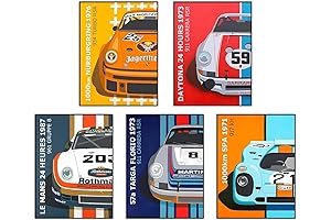 InklingArt Racing Car Canvas Wall Art: Rev Up Your Home with Automotive Passion