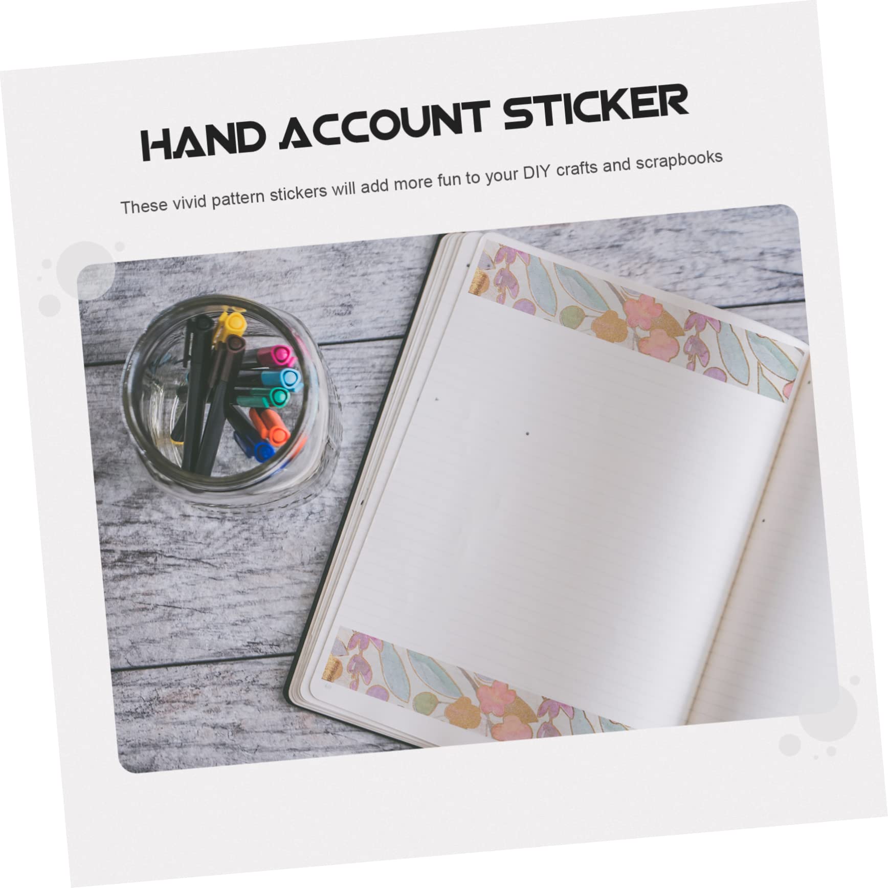 NUOBESTY 54rollen Washi Tape Dekorative Klebebänder Verschiedenen Mustern Für Handbücher Scrapbooking Journals Und Kreative Bastelprojekte Praktisch Und Ästhetisch