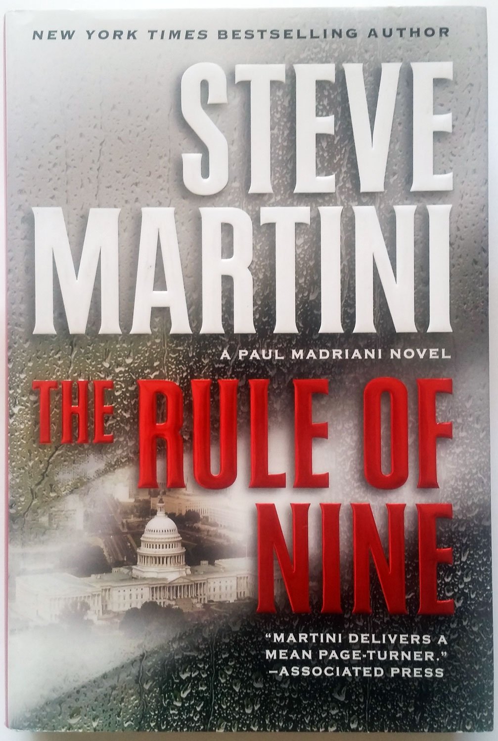The Rule of Nine A Paul Madriani Novel Martini, Steve 9780061930218