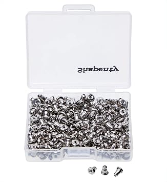 Shapenty Stainless Steel Earnuts Clutches Earring Safety Backs Stopper Replacements Earring Backing Jewelry Making Findings Stainless Steel, 200PCS/100Pairs