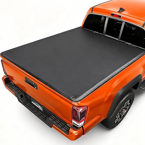 Soft Roll-Up Tonneau Cover for Silverado/Sierra 2500 3500 6.9ft