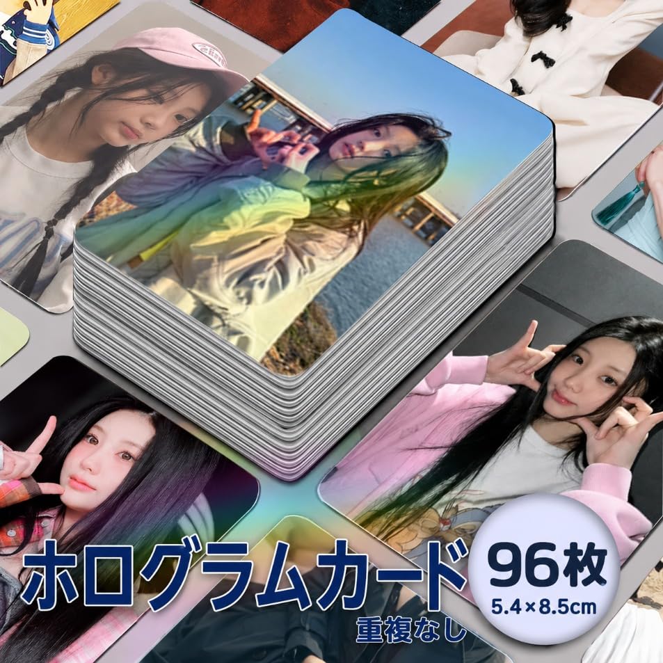 Amazon.co.jp: ウォンヒ WONHEE ILLIT フォトカード96枚セット チェキ