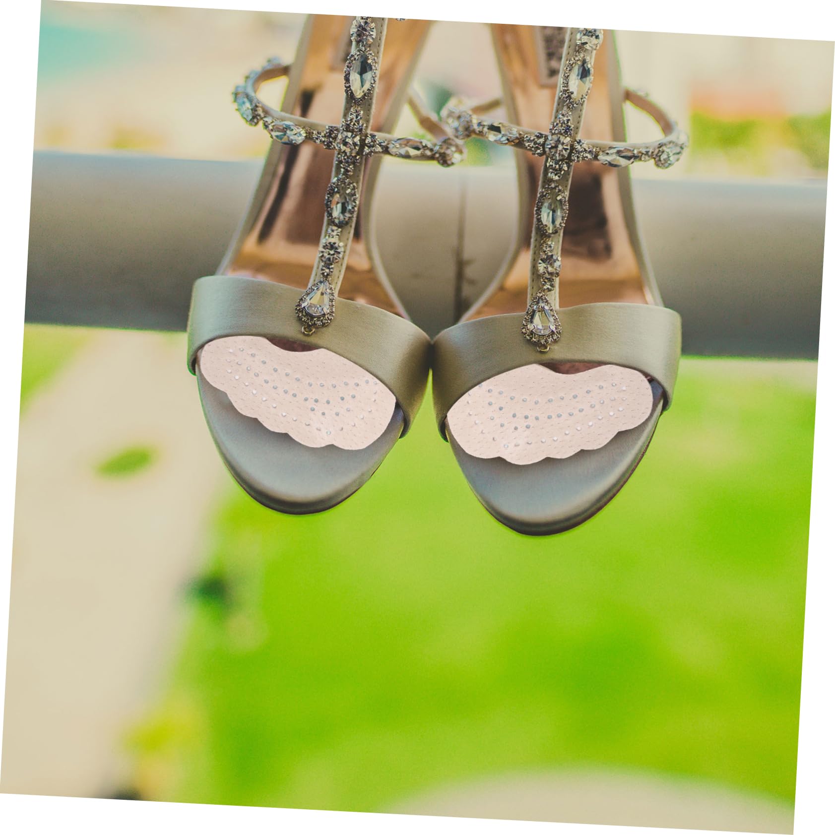 Healeved 25paare Fersenpolster Antirutsch Hochzeits-schuheinsätze Für Bequeme Und Fußpolster Für High Heels Und Sandalen Atmungsaktive Und Schweißabsorbierende Einlagen