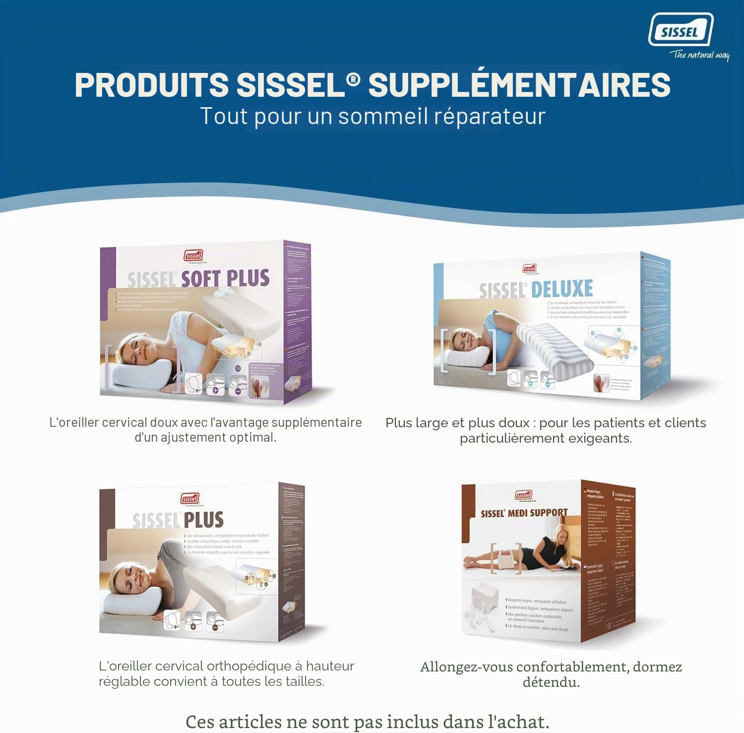 Sissel Coussin Relève Jambe Petite Taille Venesoft mixte adulte