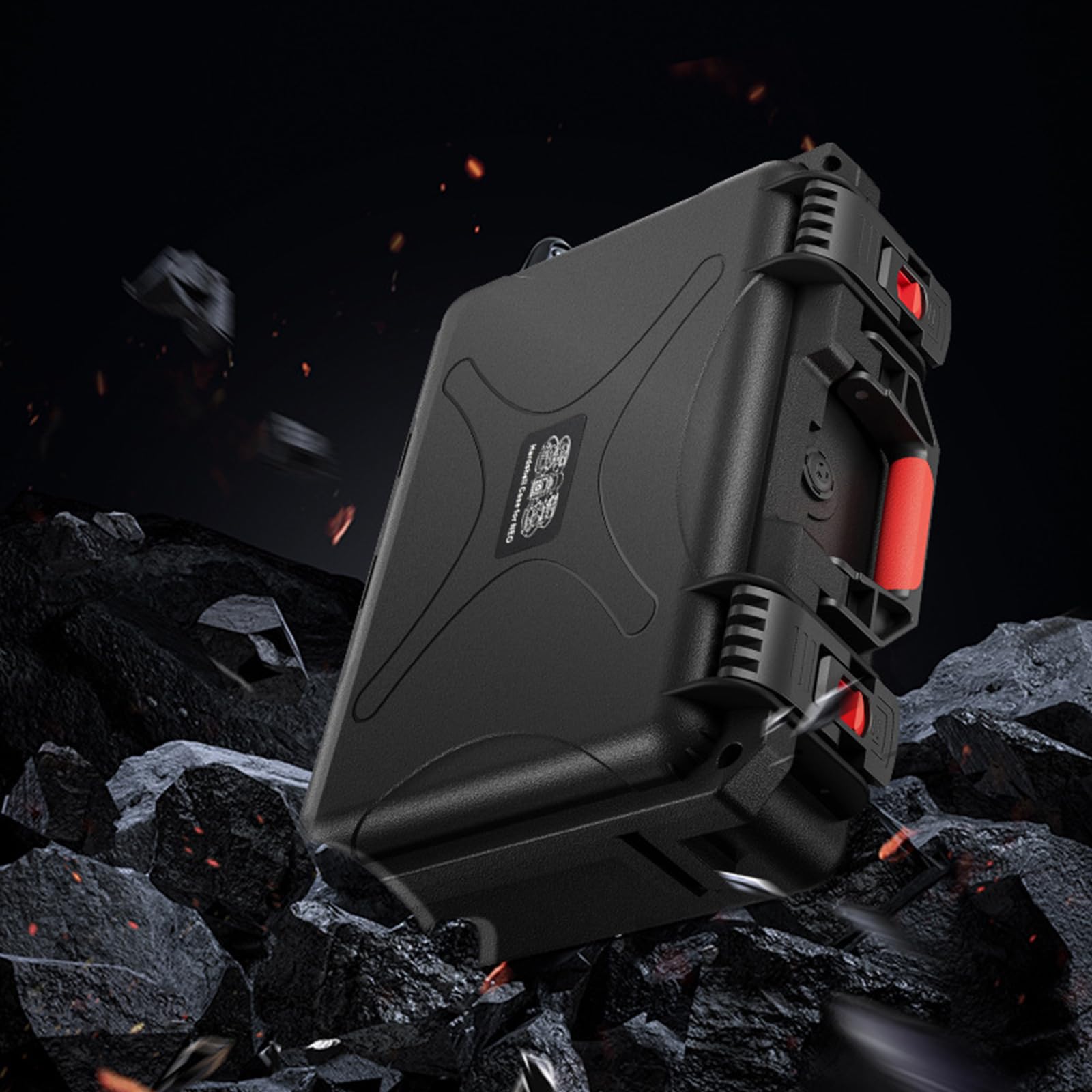 Funda de transporte para cuerpo, bolsa de almacenamiento portátil de viaje para caja rígida protectora, accesorios impermeables