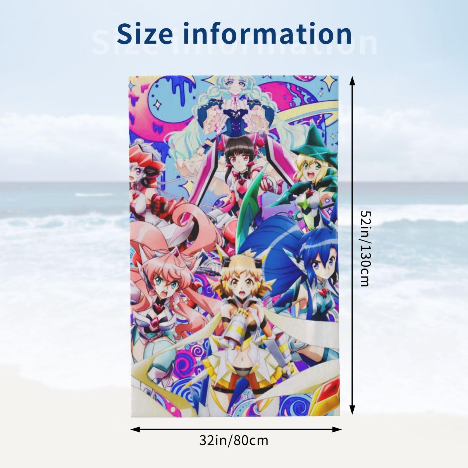 Amazon｜戦姫絶唱シンフォギア (4) マイクロファイバー バスタオル