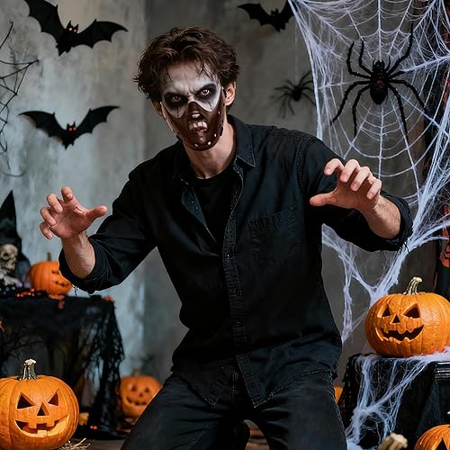 Miniatura 7 de nezababy Hannibal Lecter Máscara Cosplay El Silencio de los Corderos Media Cara Asesino de Resina