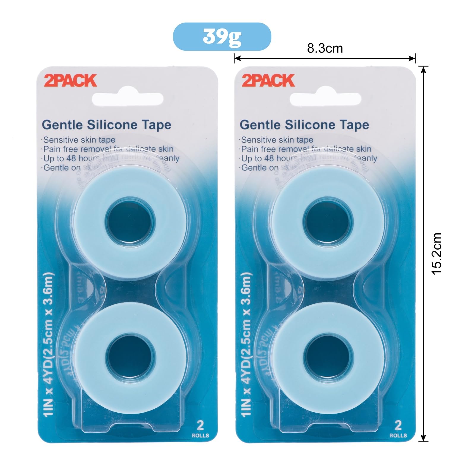 Lash Tape for Eyelash Extensions Silicone Gel Sensitive Eyelash Tape, Makeup Tape - Image 2