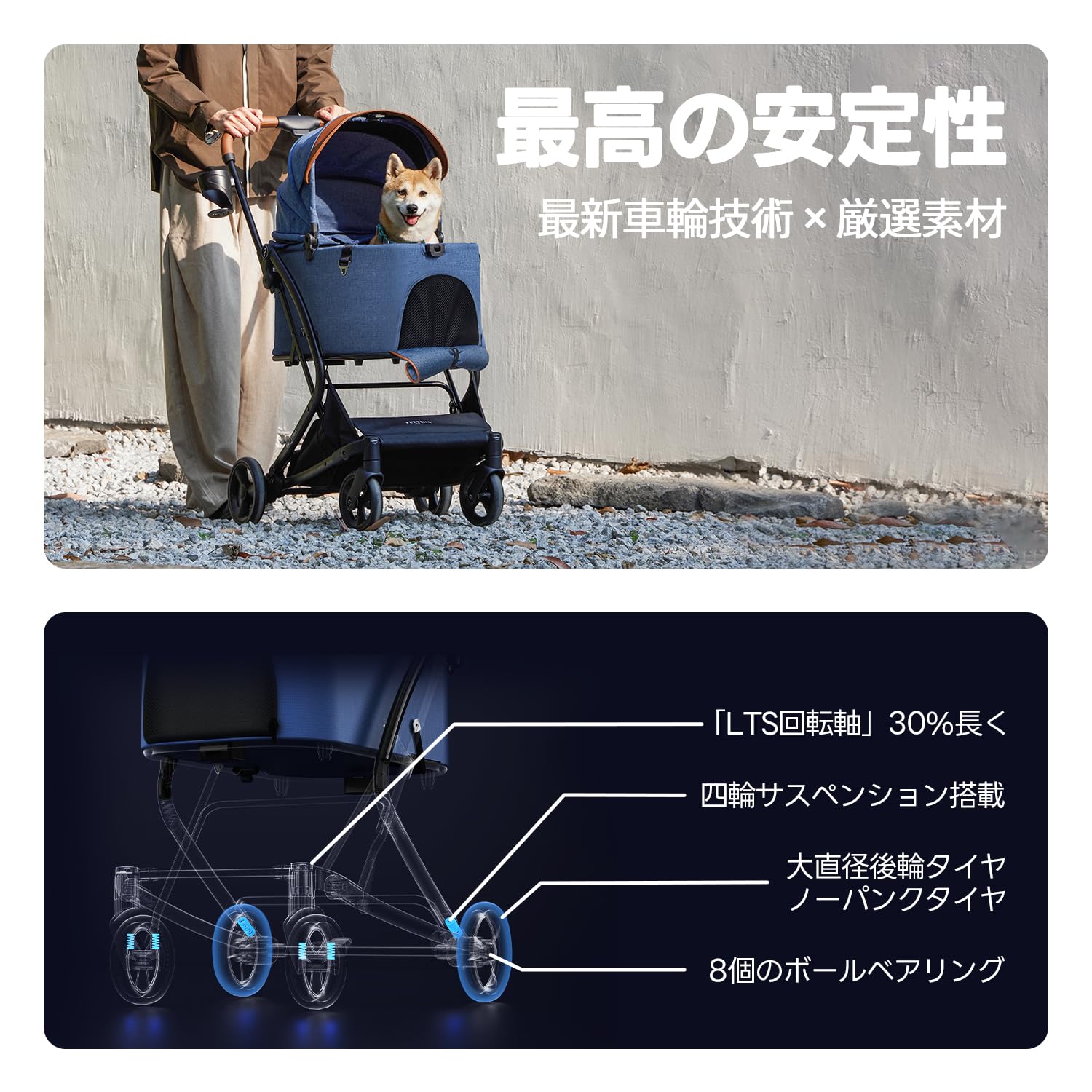 Amazon | 【特許登録済み·1秒瞬間折りたたみ分離型】PETTENA ペット