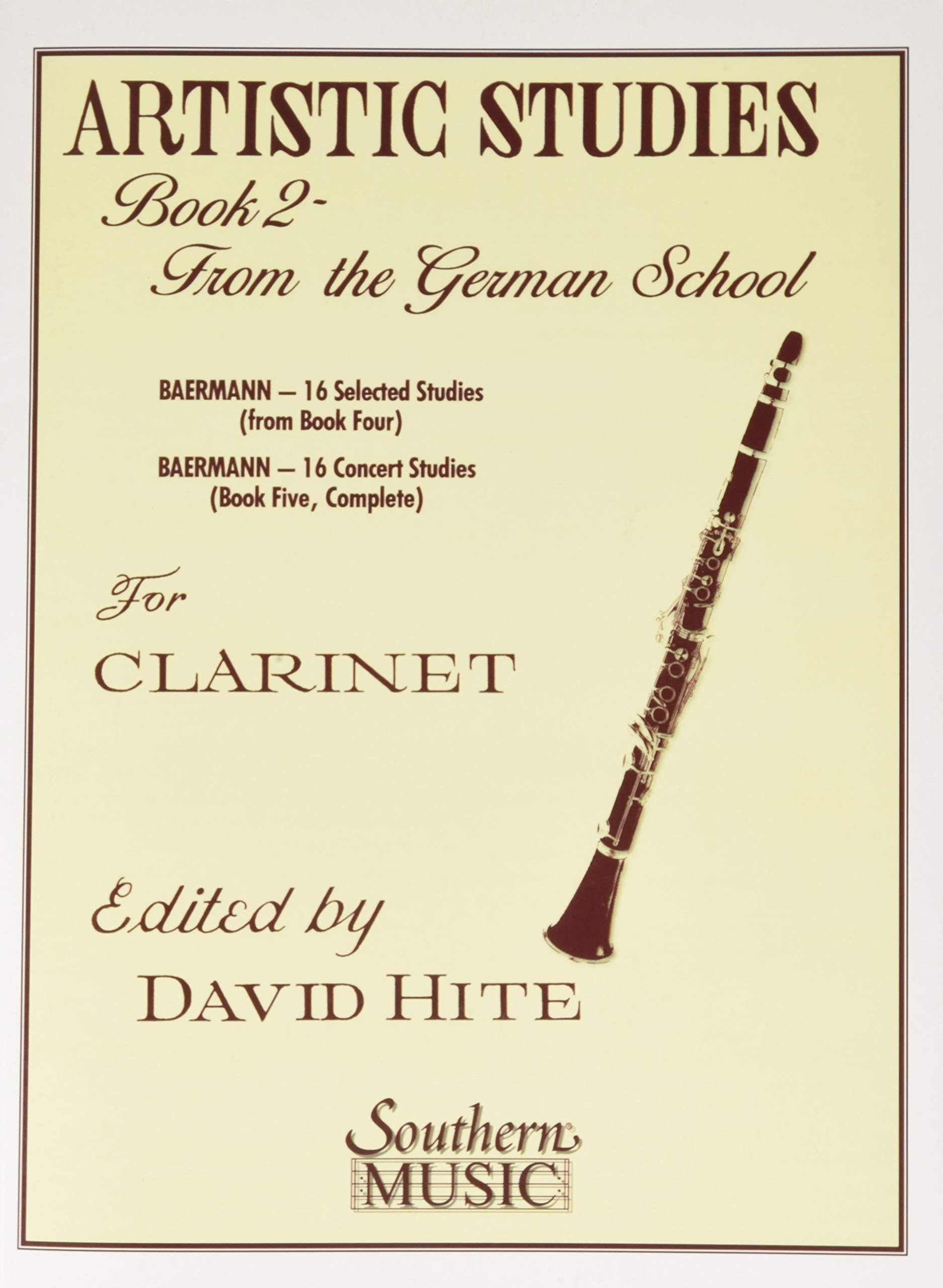 Artistic Studies, Book 2 (German School): Clarinet