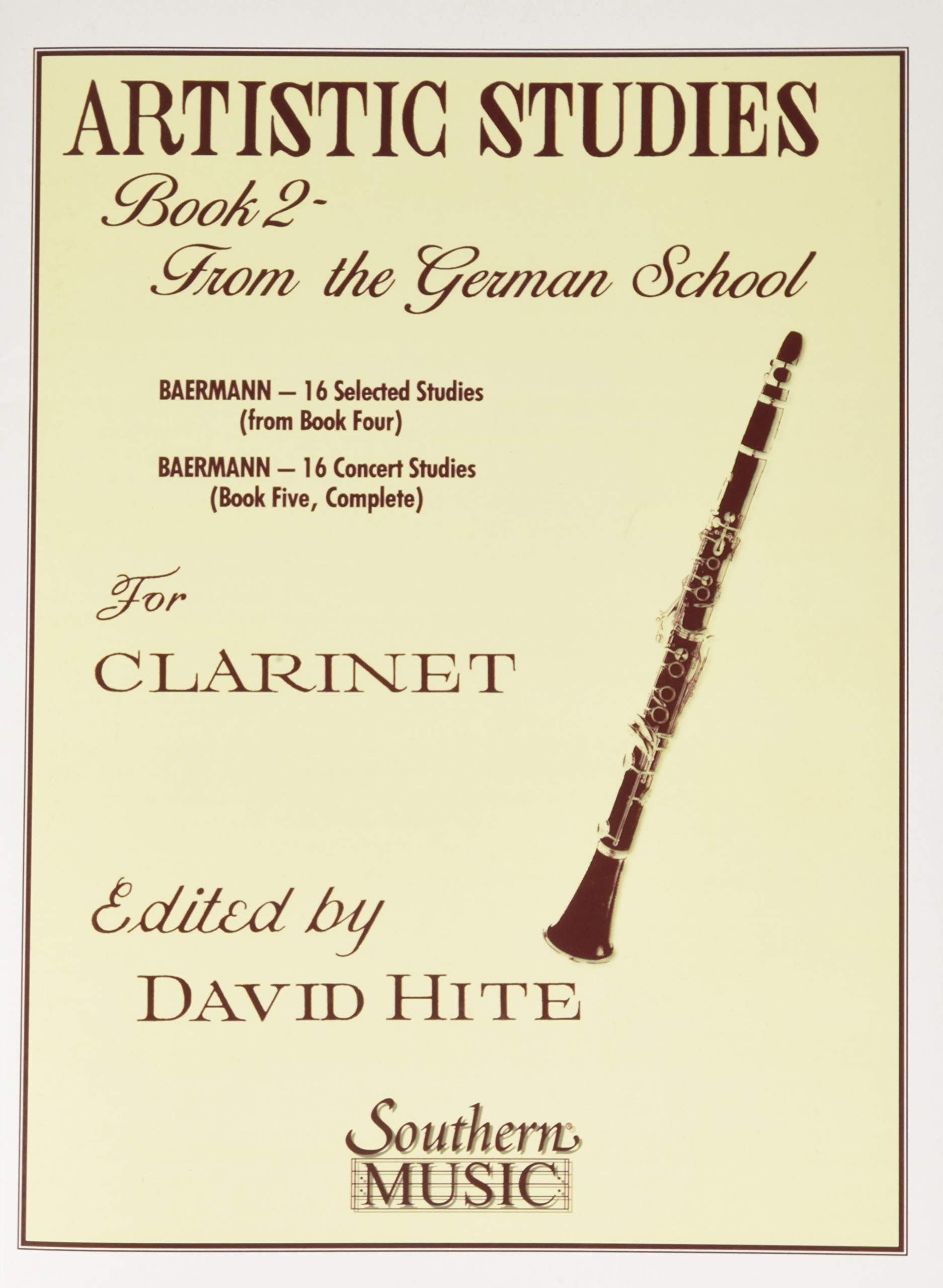 Artistic Studies, Book 2 (German School): Clarinet