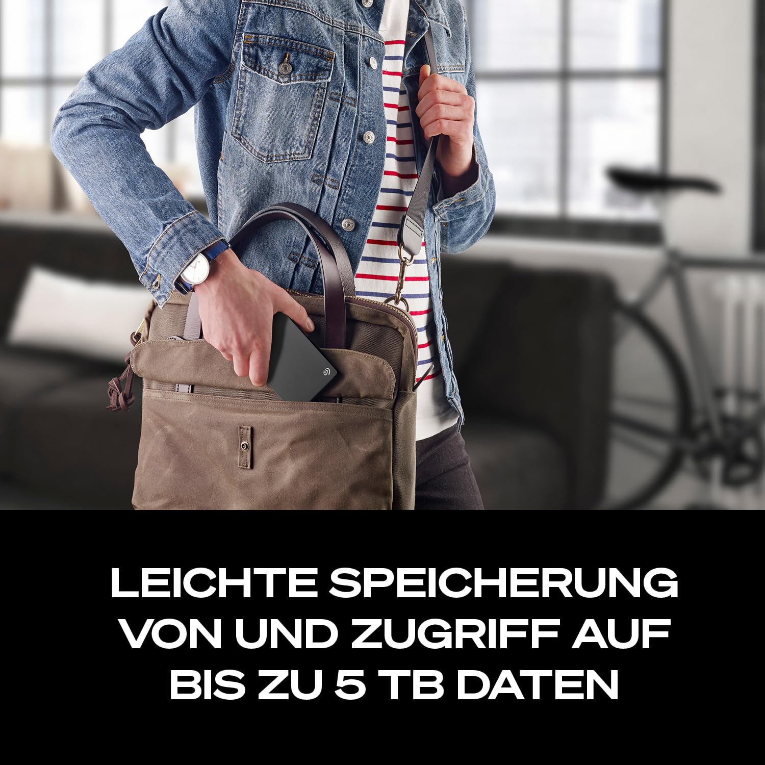 Seagate Portable Drive 2TB tragbare externe Festplatte 2.5 Zoll USB 3.0