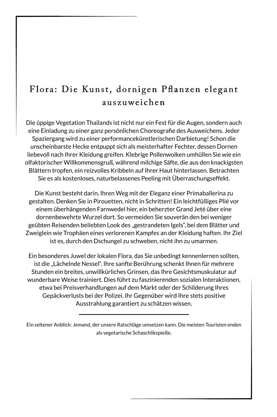 Thailand: Chaos, Curry und Charme in perfektem Gleichgewicht. Der erfundene Reiseführer (German Edition)
