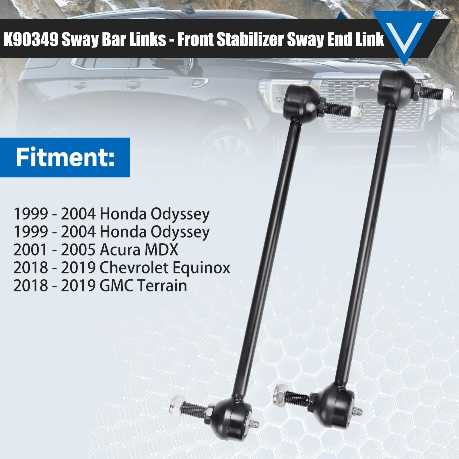チューハイ　Time is on LINKS FRONT PANEL Amazon.com: K90349 Sway Bar Links Fit For 1999-2004 Honda