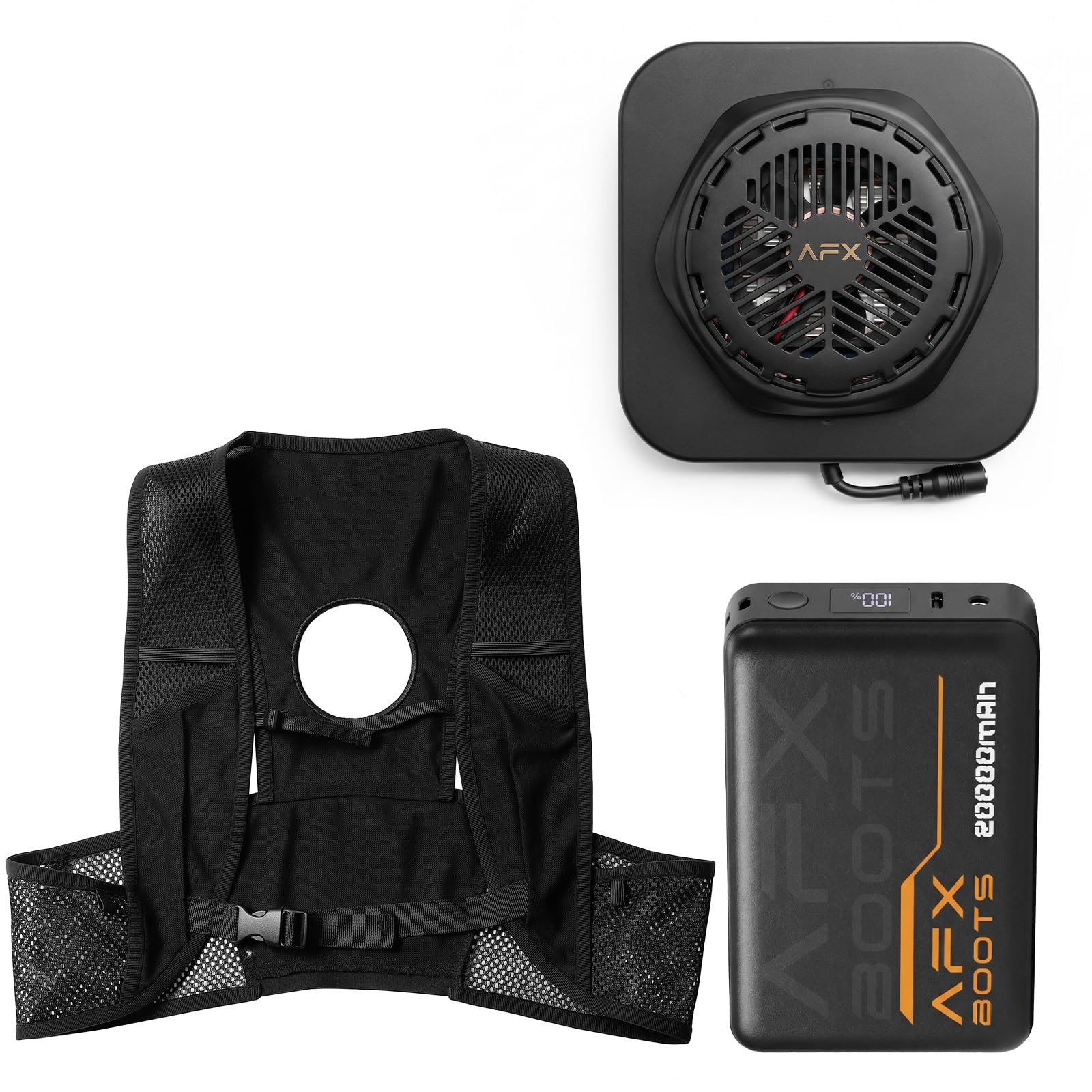 Amazon.co.jp: ペルチェ ベスト 最大-20℃ 110mmペルチェ素子搭載