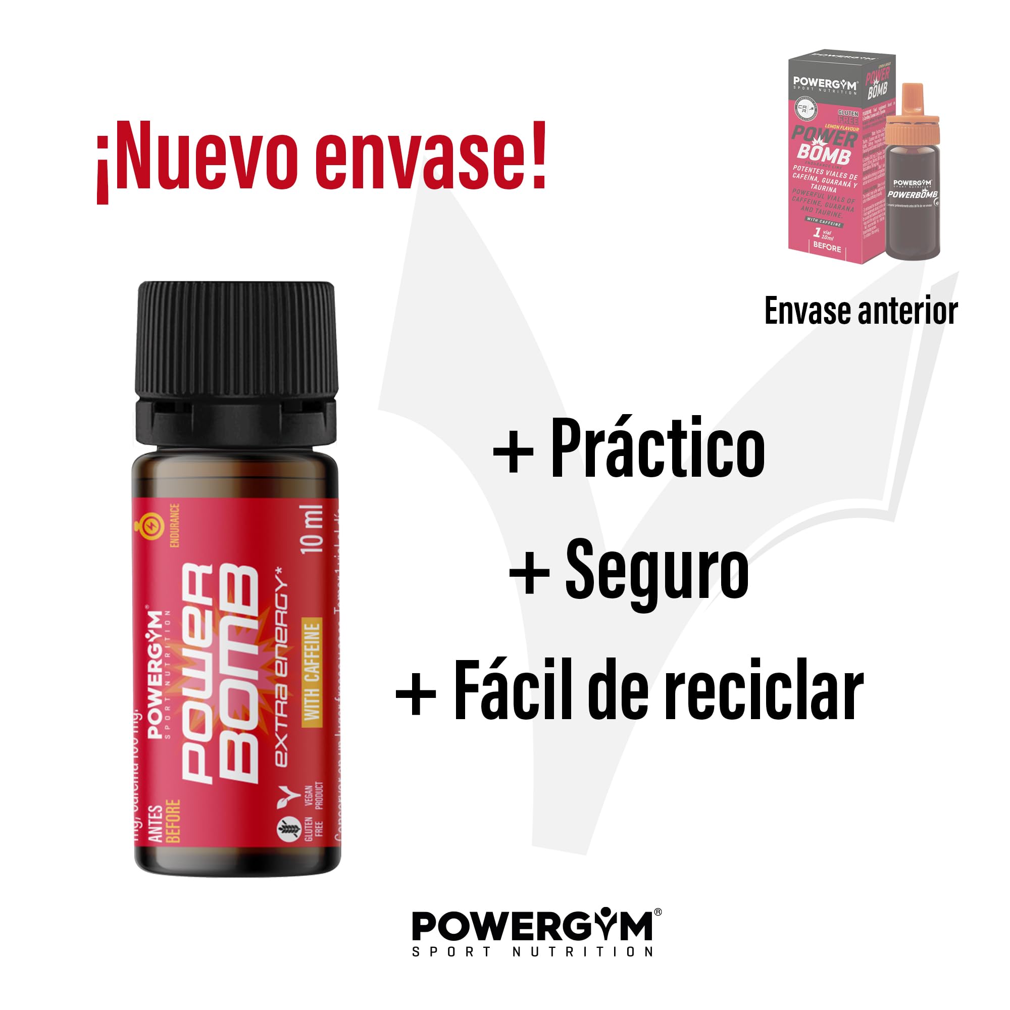 POWERGYM | Powerbomb 24 Viales - Energía de alto octanaje al