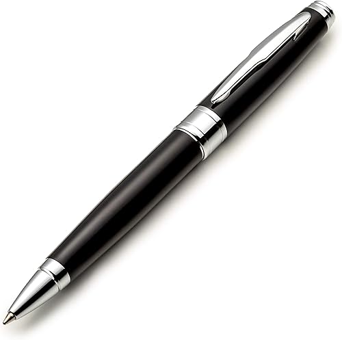 Miniatura 9 de Juego de bolígrafos naranja. Elegante bolígrafo ejecutivo para hombres o mujeres. Caja de regalo de bolígrafo de alta gama con bolígrafo de lujo y 2