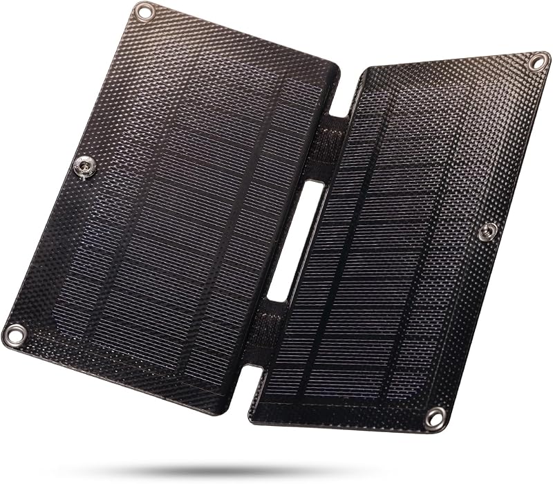 Raddy SP4 4W Portable Foldable Solar Panel Emergency Kit | 5V 0.8A output, compatible with weather radios SW10, SH-905, SW5, SL10