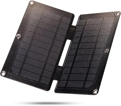 Raddy SP4 4W Portable Solar Panel, 5V 0.8A Foldable Solar Panels Emergency Kit for Outdoor, Compatible with All Weather Radios SW10 SH-905 SW5 SL10