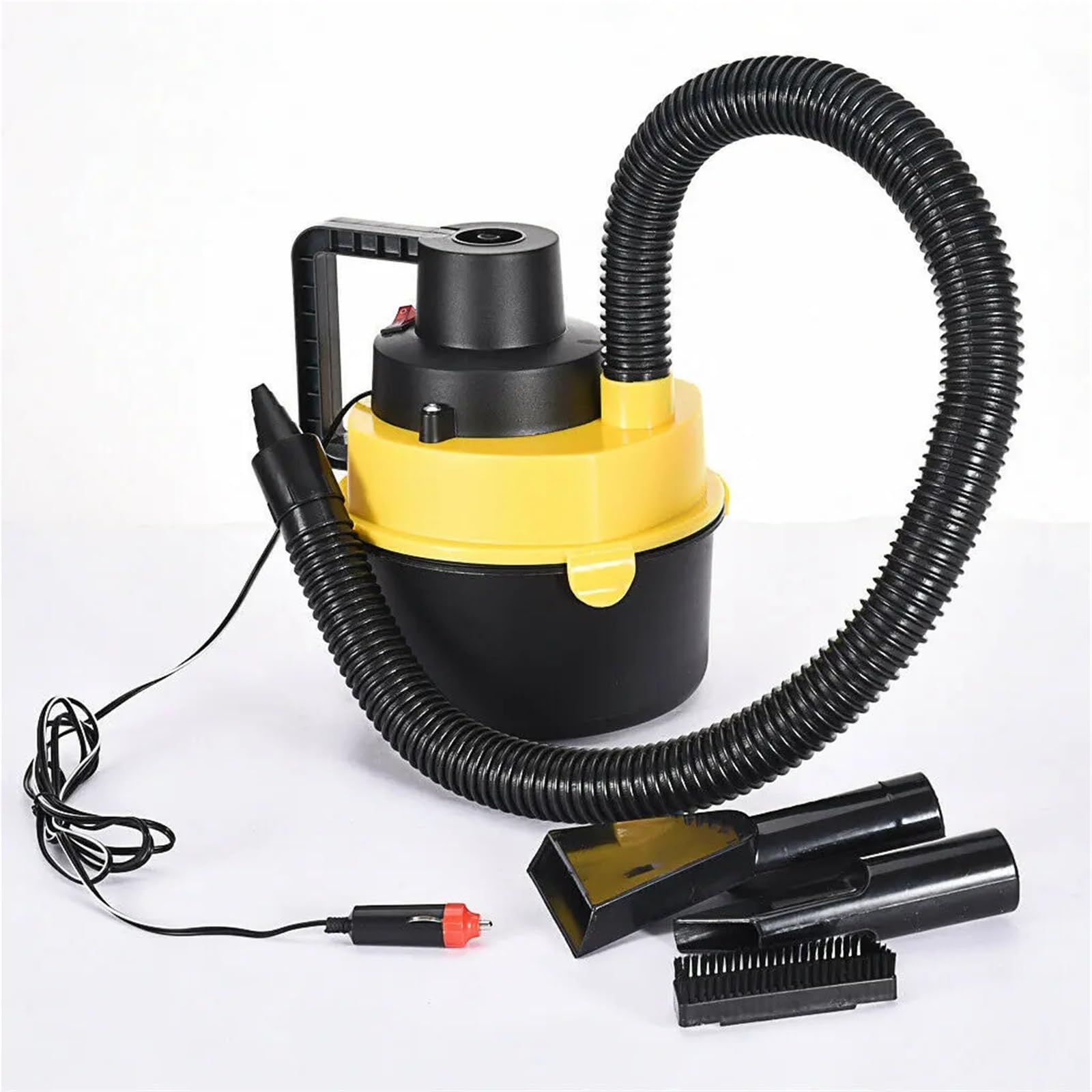 Aspiradora portátil N62R for Coche, Potente inflador de vacío de Recipiente seco y húmedo for Coche, CC de 12V