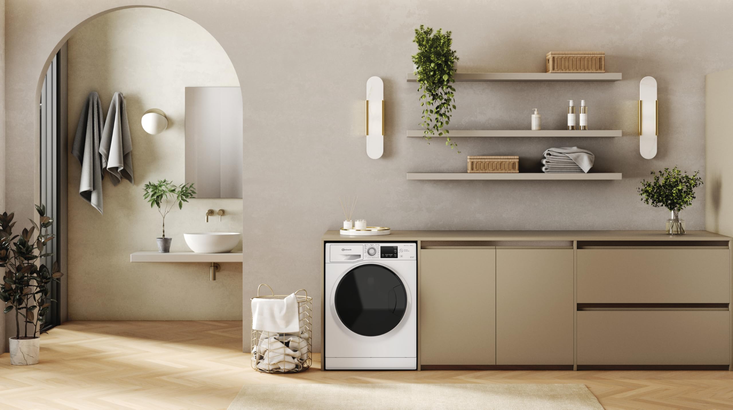 Bauknecht WATK Sense 86S 41 C Waschtrockner 8/6 kg Active Care Color+ Dynamic Inverter-Motor Wolleprogramm Mehrfachwasserschutz+