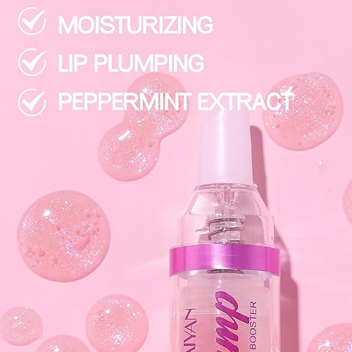 Miniatura 5 de Aguja hidratante Lip Glow Oil Booster, brillo de labios voluminoso, brillo de labios hidratante, brillo de labios transparente, brillo de labios