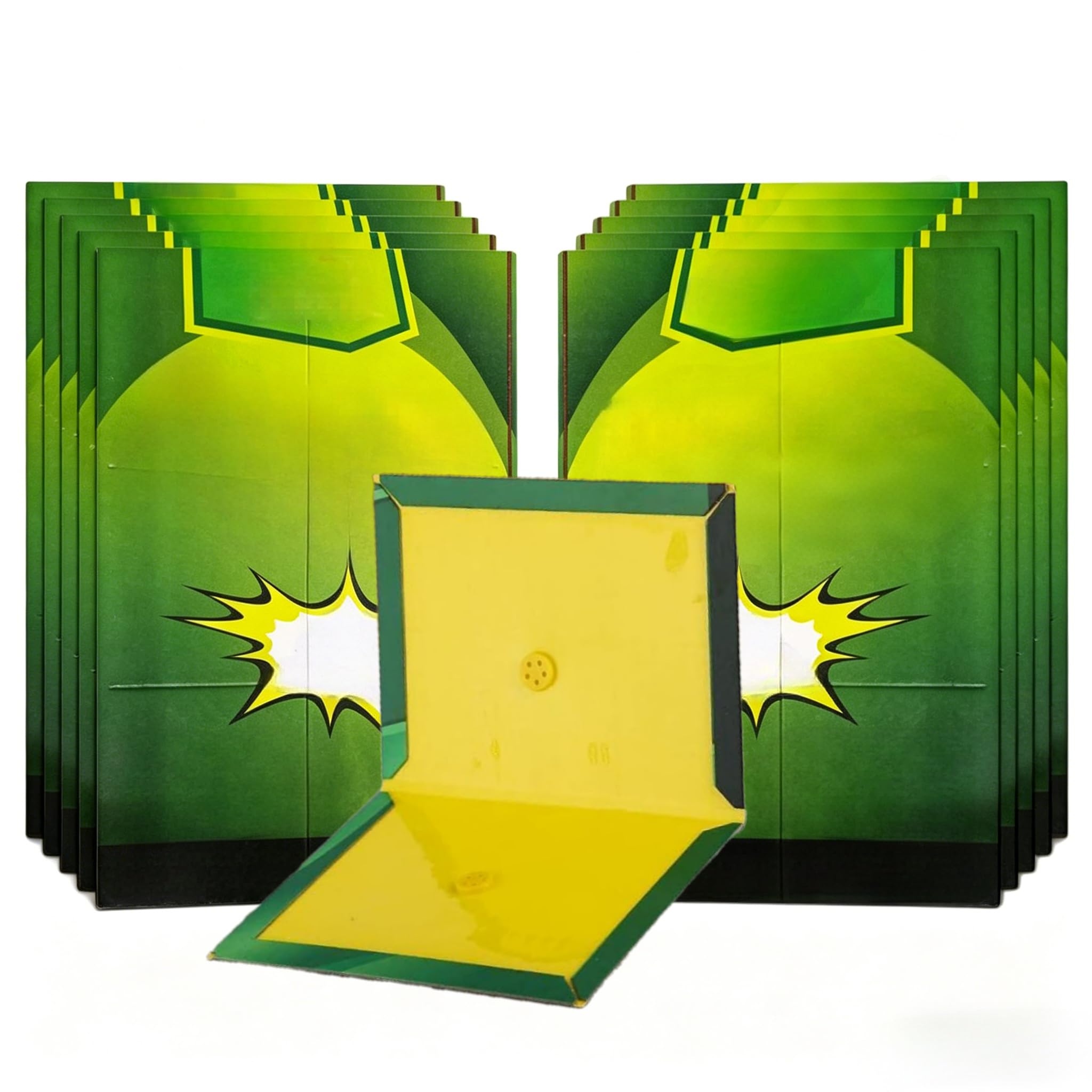Vectorgolden 10 Pcs Pest Trap Board, Strong Sticky Trap Pad And Boards For Multi Pests for Indoor, Outdoor, Home, Kitchen, Garden (Big)