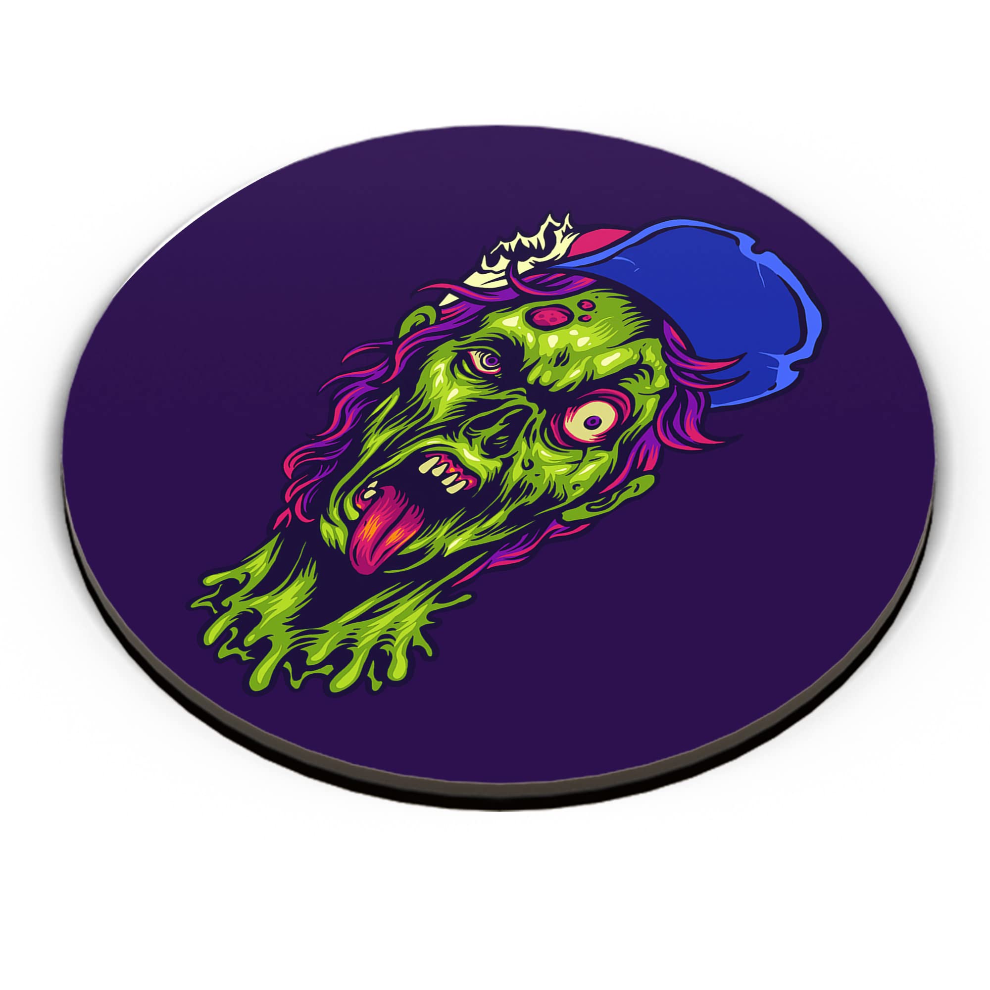 Icarus Box Hey Buddy Happy Halloween Zombie Fridge Magnet | 3.5 x 3.5 inch |Fibreboard Decorative Magnets Home Kitchen Office Birthday Anniversary Wedding