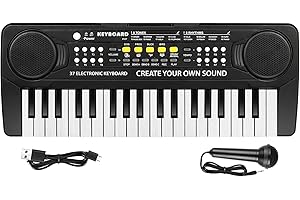 Kids Piano: 37-Key Portable Keyboard for Budding Musicians