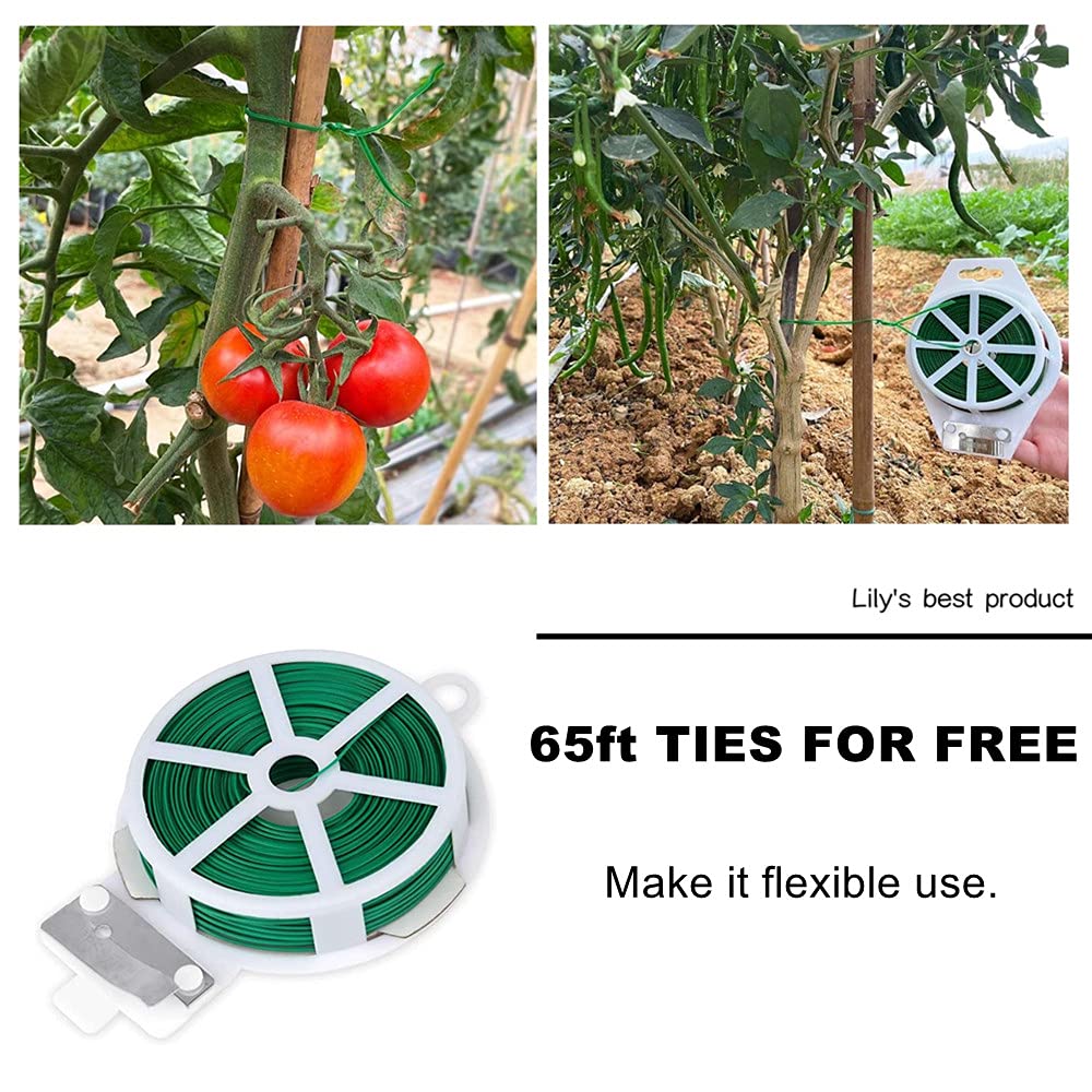 50 Pack 4ft Bamboo Plant Stakes for Wood Garden Sticks,Wooden Plant Supports,Bamboos,Bamboo Trellis,Crafts, More Size Choices 8"/12"/16"//2'/3'/4'/5'/6'