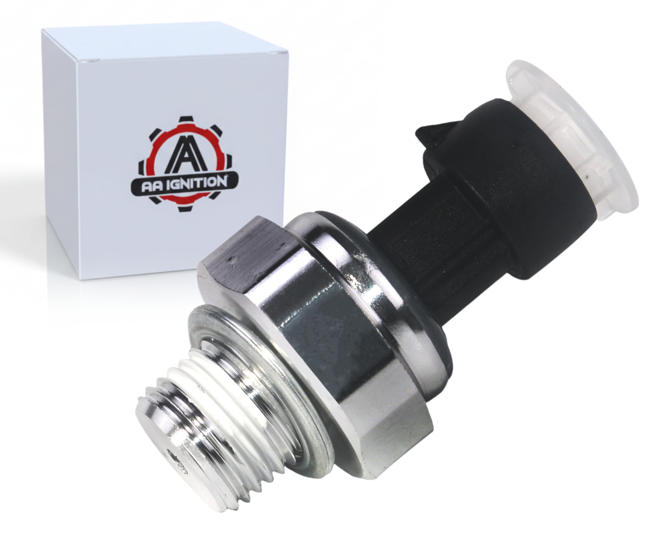 Engine Oil Pressure Sensor Switch - Replaces 12677836, D1846A, 926040, PS308, 12585328 - Fits Chevy Silverado 1500, Trailblazer, Tahoe, Suburban 2500, Express, GMC Sierra 2500 HD, Pontiac Grand Prix