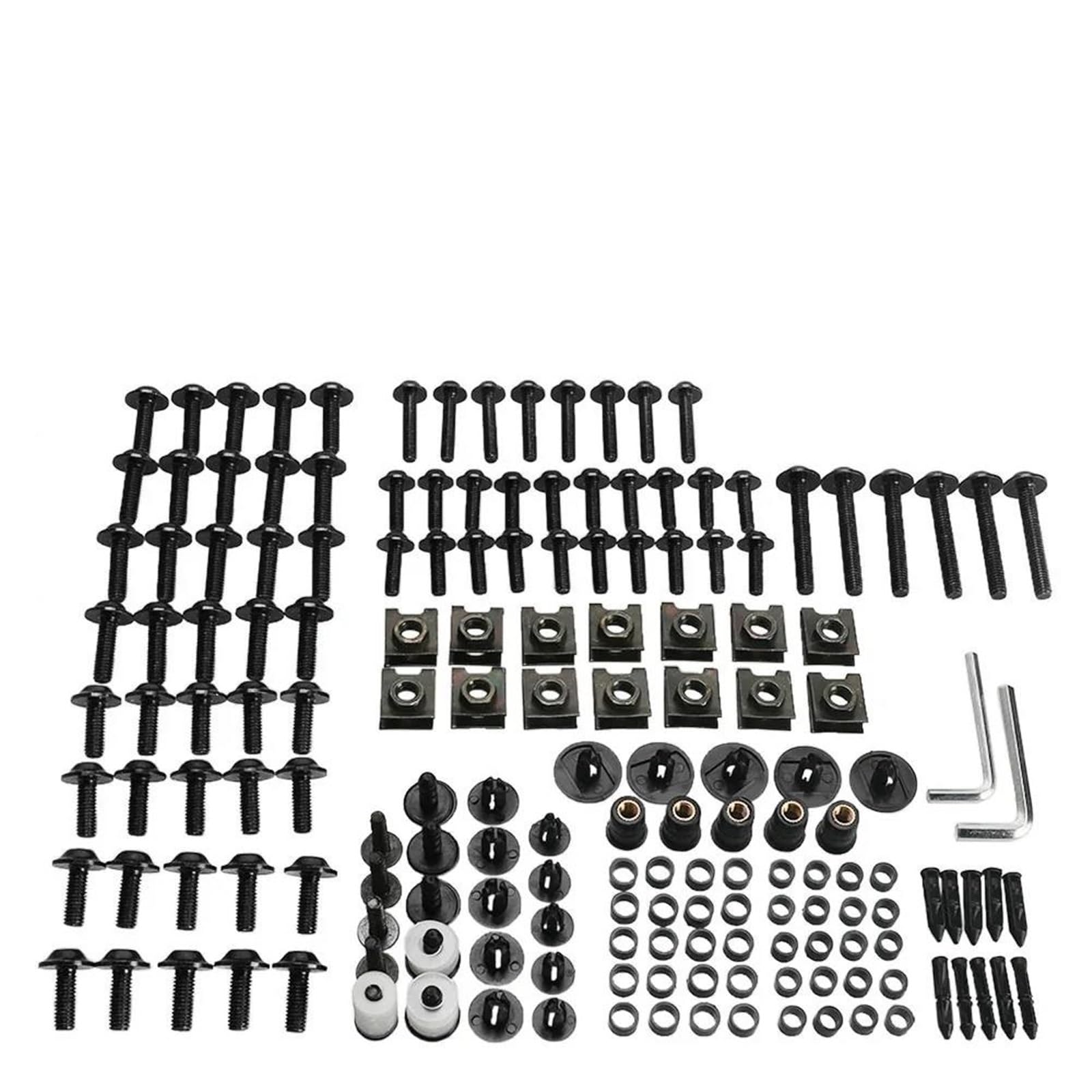 Tornillos carenado Yamaha TDM850 900 y SRX400 pernos negros 4