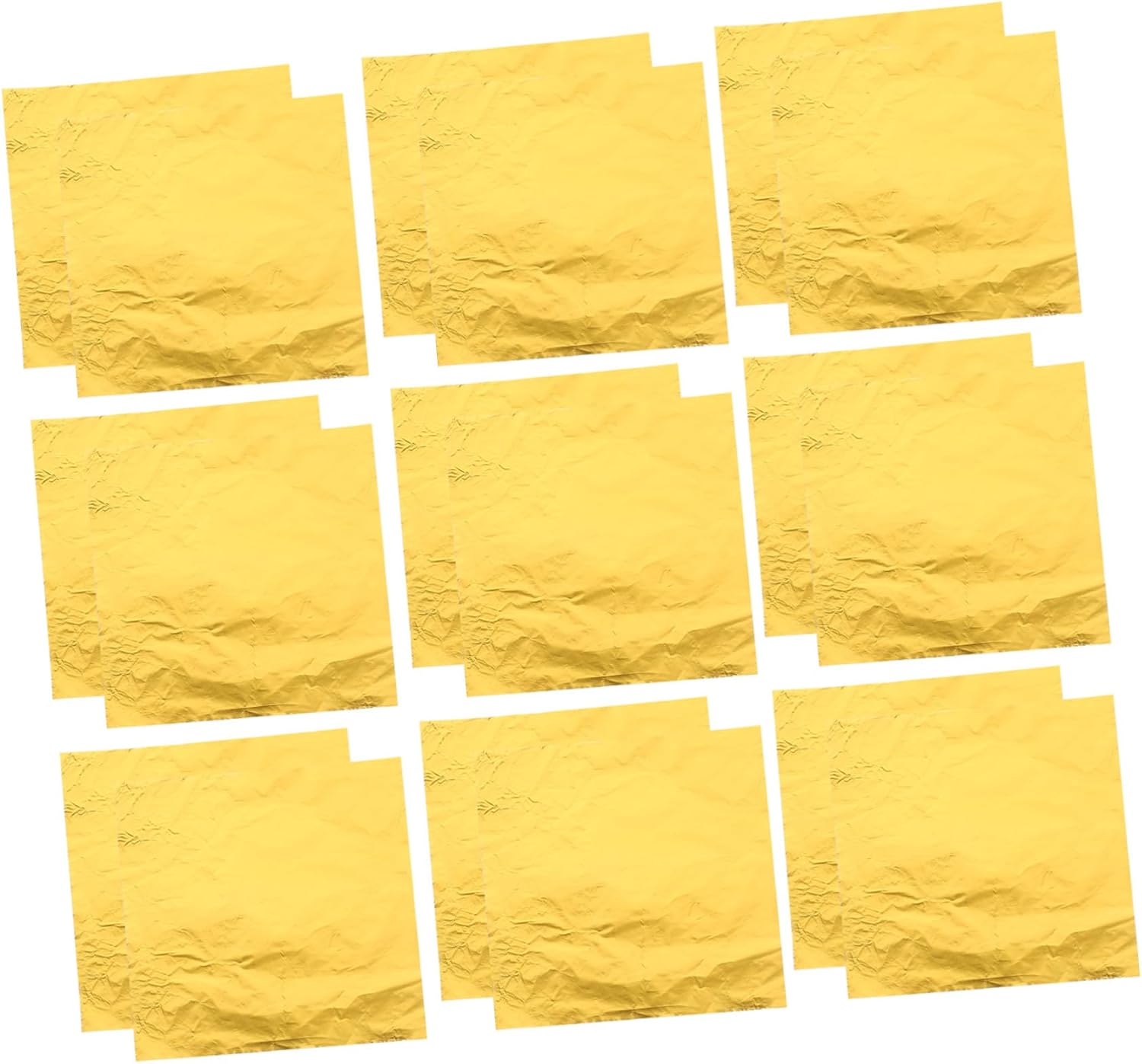 600pcs Aluminum Foil Wrapping Paper Food-grade Candy Packaging Bright Finish for Chocolates Biscuits and Handmade Treats