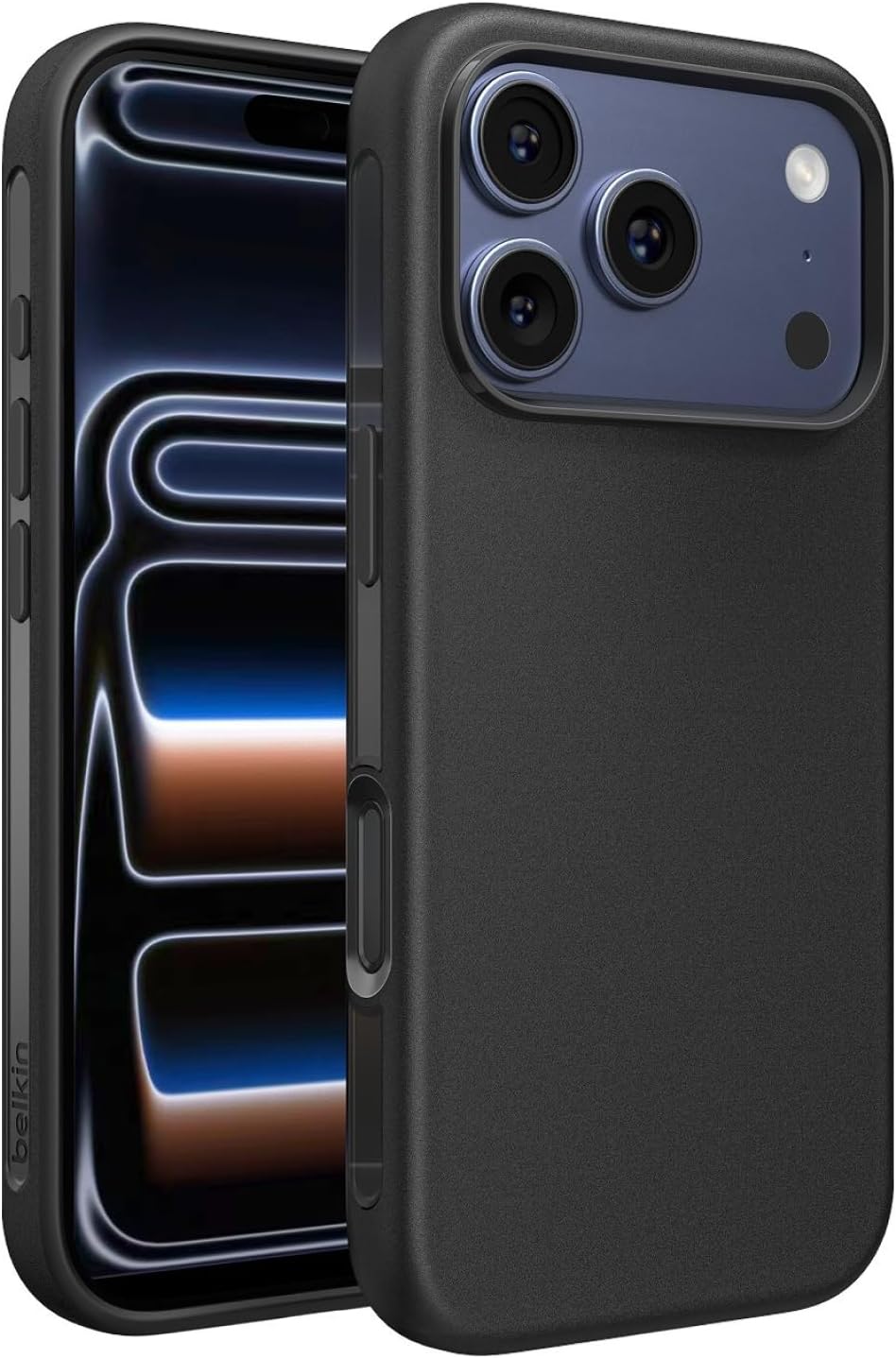 Belkin for iPhone 17 Pro Max Case, Protect, MagSafe Compatible w/Anti-Scratch & Anti-Yellowing Treated Coating, Touch Sensitive Camera Control - Military Grade, Slim Design, Shockproof, Protective