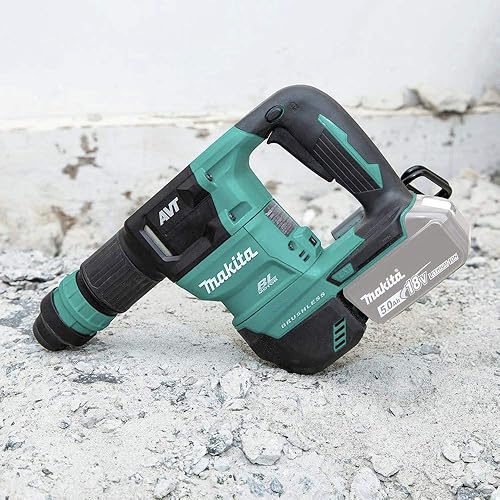 Miniatura 9 de Makita XKH01Z 18V LXT - Raspador inalámbrico AVT de iones de litio sin escobillas, acepta SDS-PLUS, solo herramienta