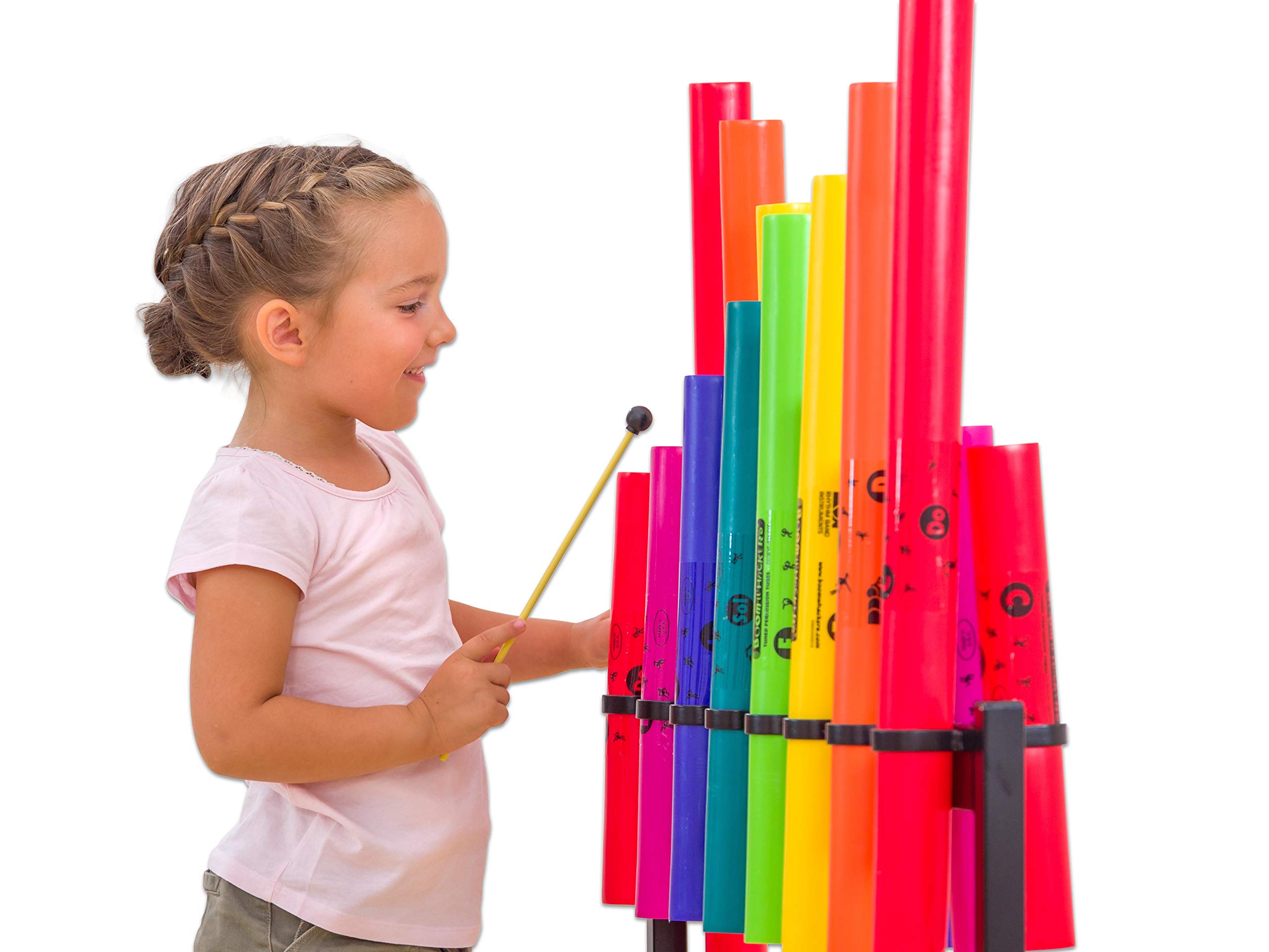 Boomwhackers - Gruppensatz mit 39 Röhren, kompletter Satz, hervorragende Qualität
