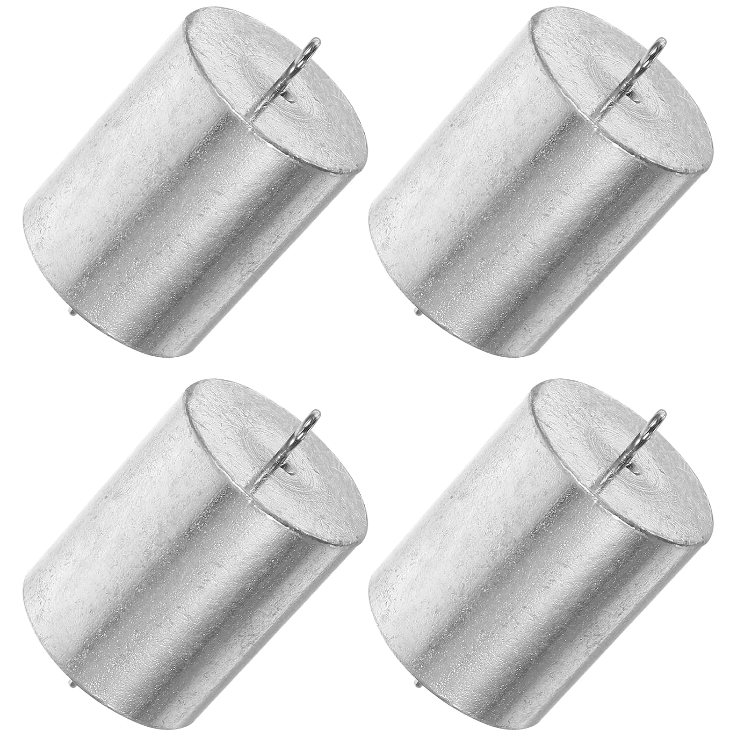 VALICLUD 4pcs Hooked Weight Set Calibration Weights with Hooks Magnetic Hooks, 200g